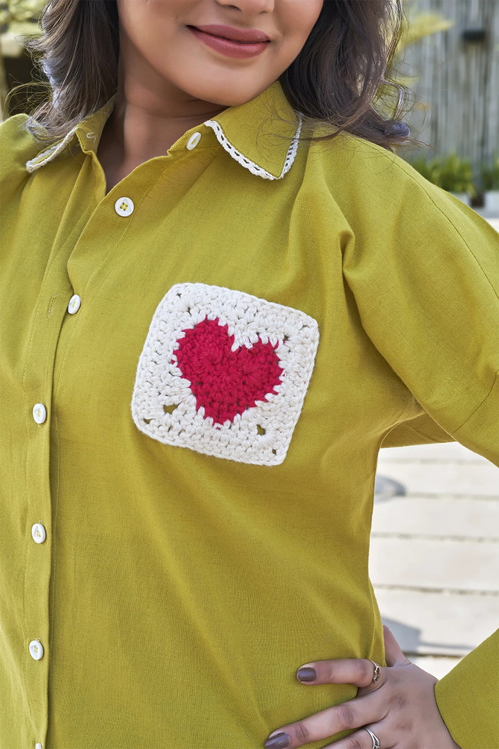 Casual Button Up Shirt For Women