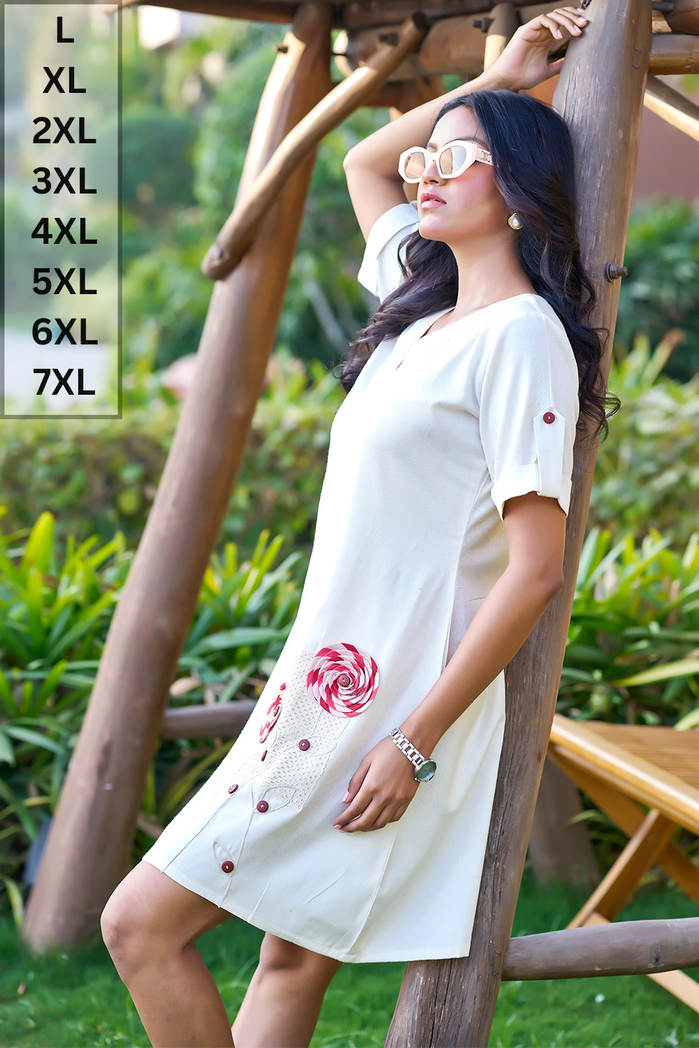 Cute casual vacation dress for women