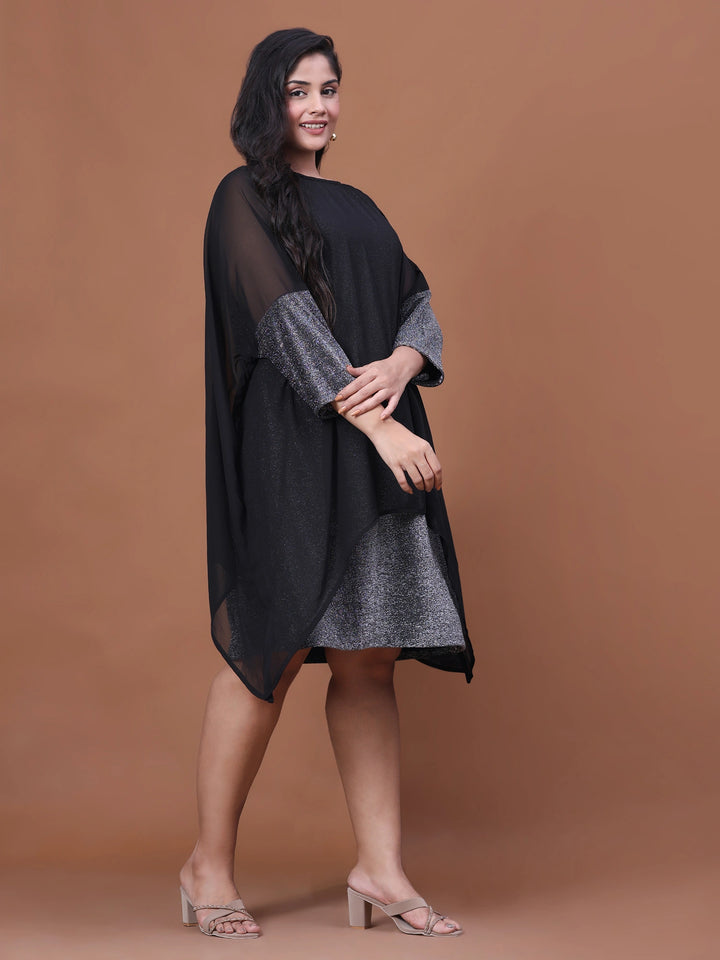 Latest Shimmer Plus Size Party Dress For Women