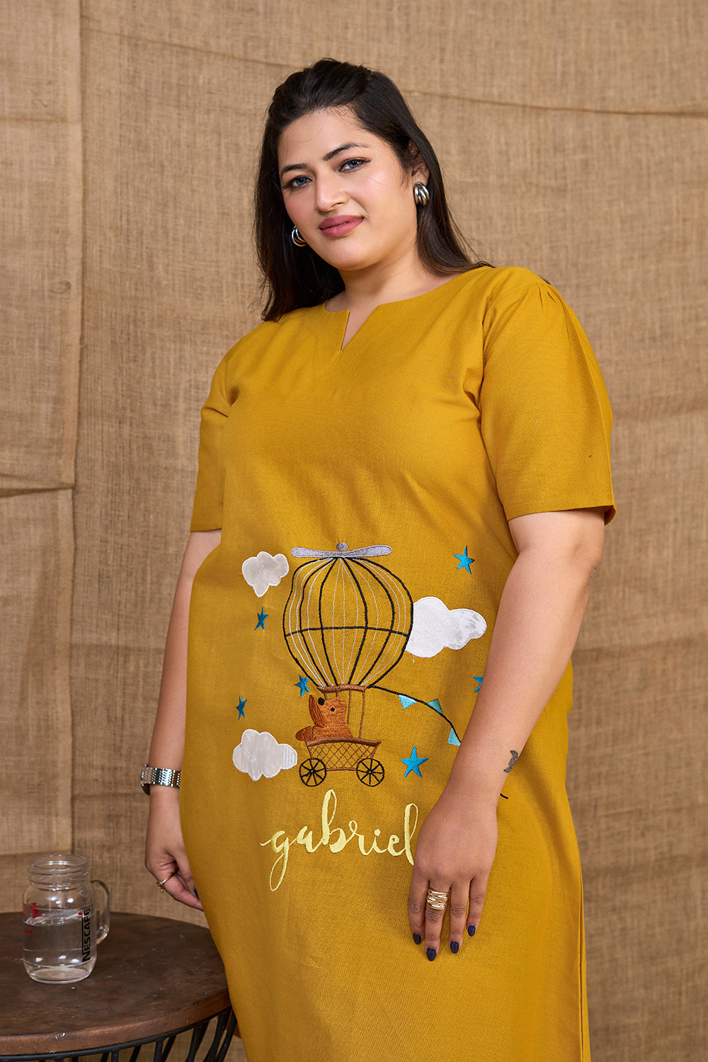 Mustard_Yellow_Embroidery_Dress