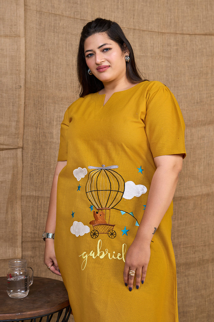 Mustard_Yellow_Embroidery_Dress