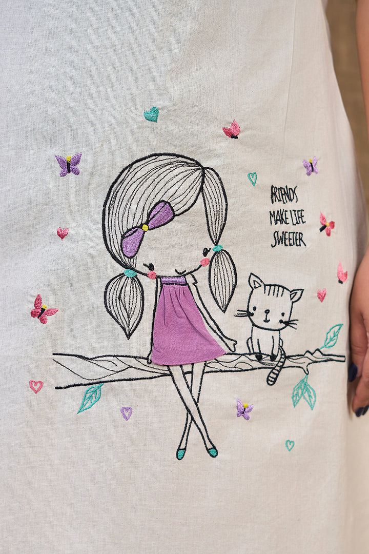 Off_white_casual_summer_Cotton_dress