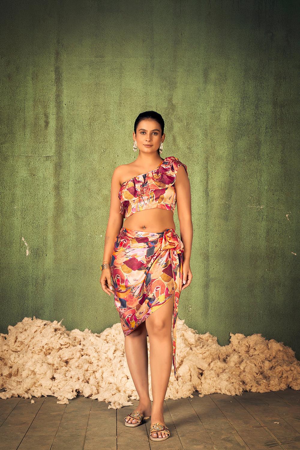 Stylish Two-piece Beach Co-ord For Women