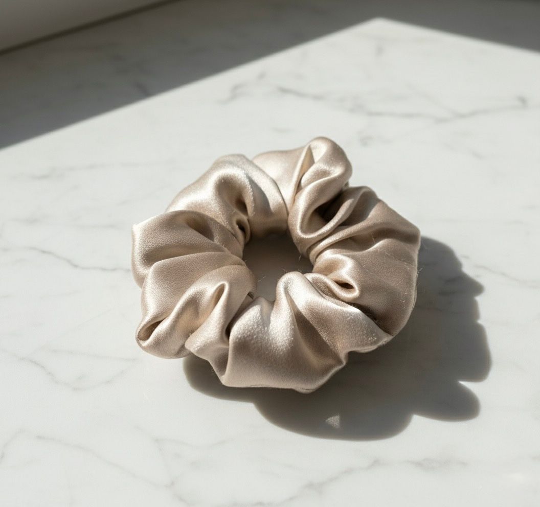 Premium Silk Satin Scrunchie