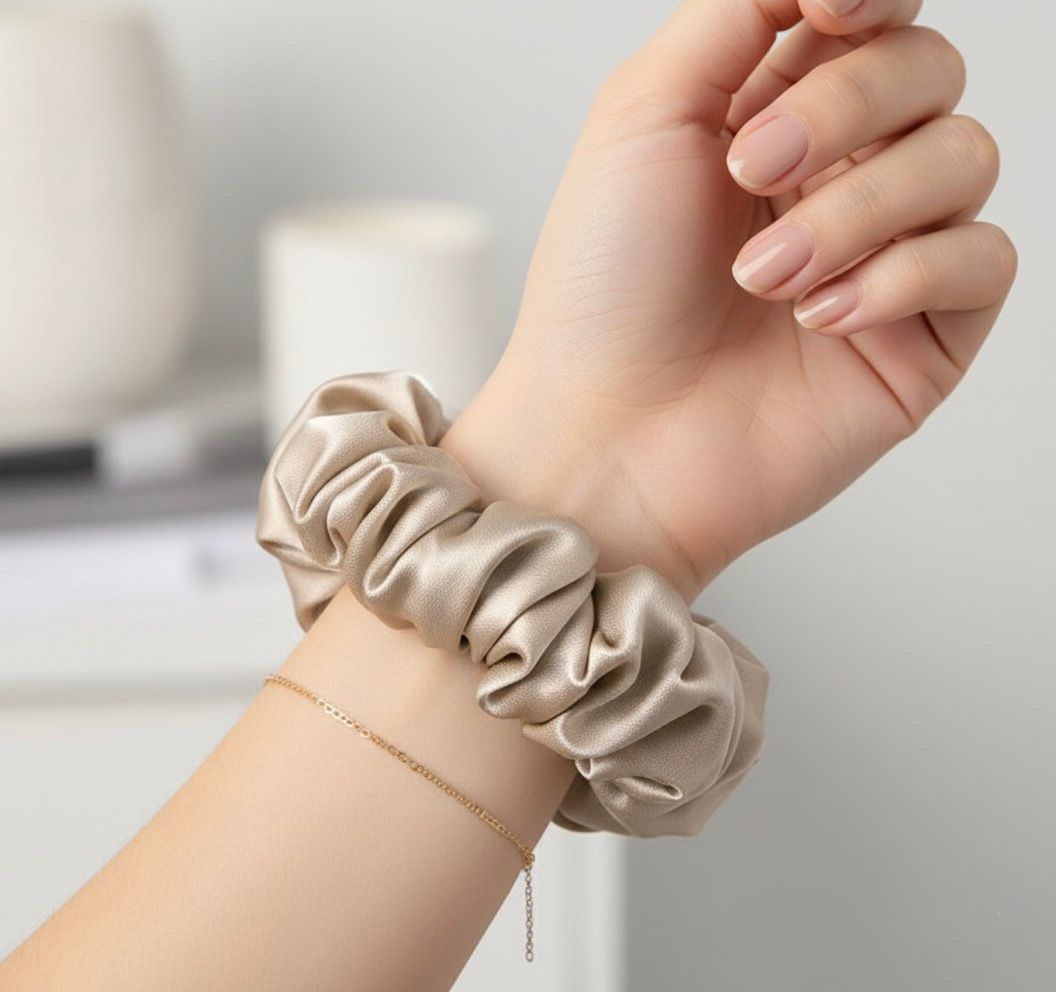 Premium Silk Satin Scrunchie