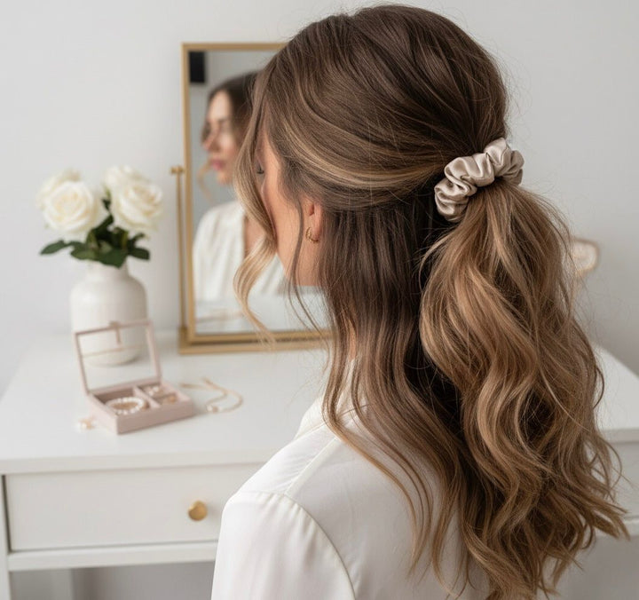 Premium Silk Satin Scrunchie
