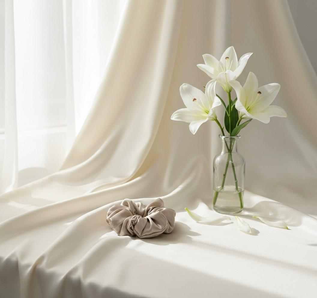 Premium Silk Satin Scrunchie