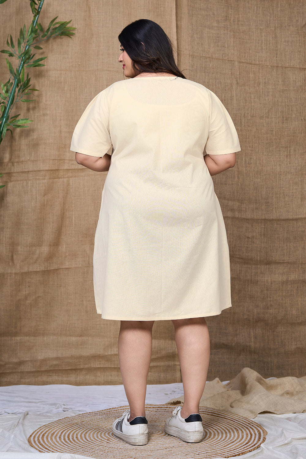 White_Cotton_Straight_Dress