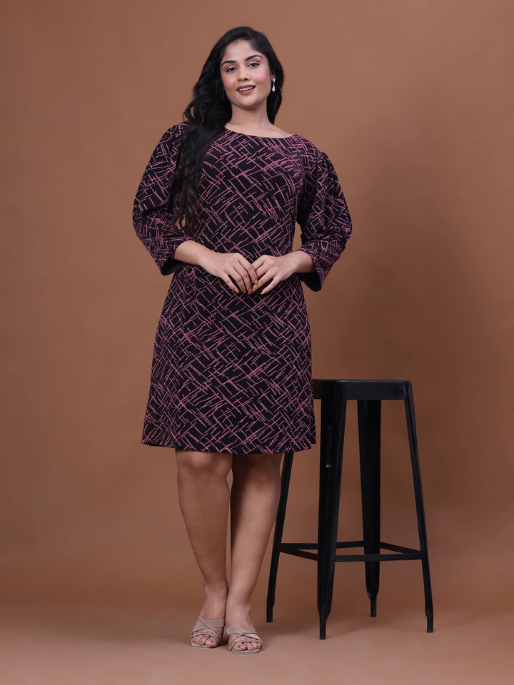 Pink Plus Size Dress