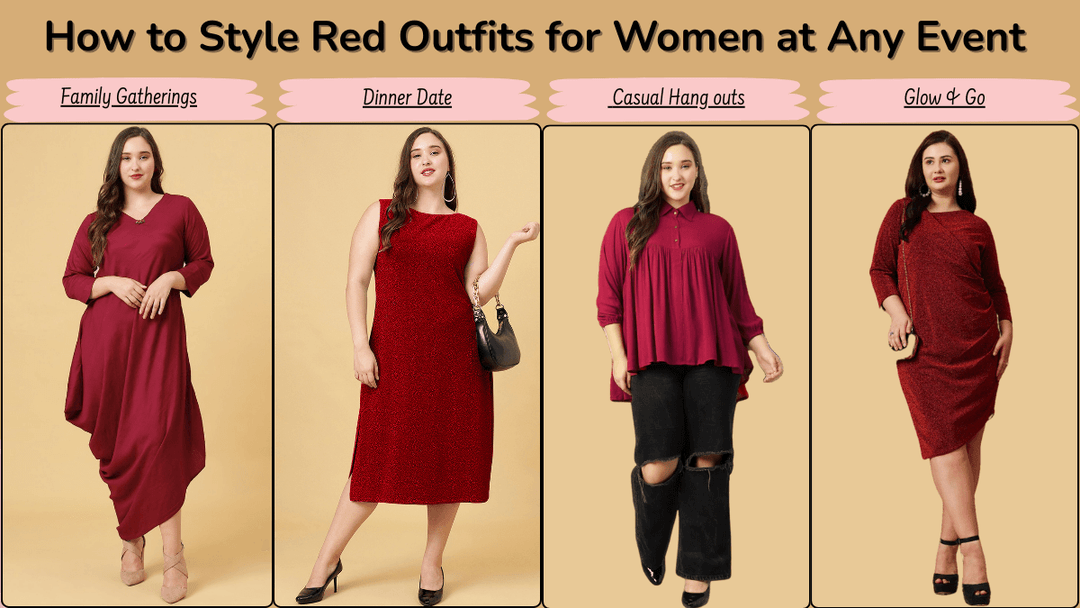 How to Style Red Outfits for Women at Any Event