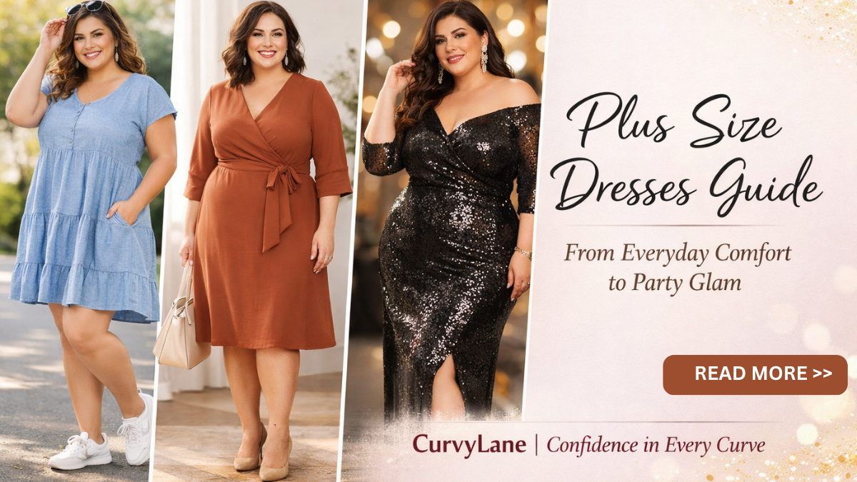 Simplee Plus Size Guide Plus Size Dresses Guide: Everyday Wear to Party Outfits