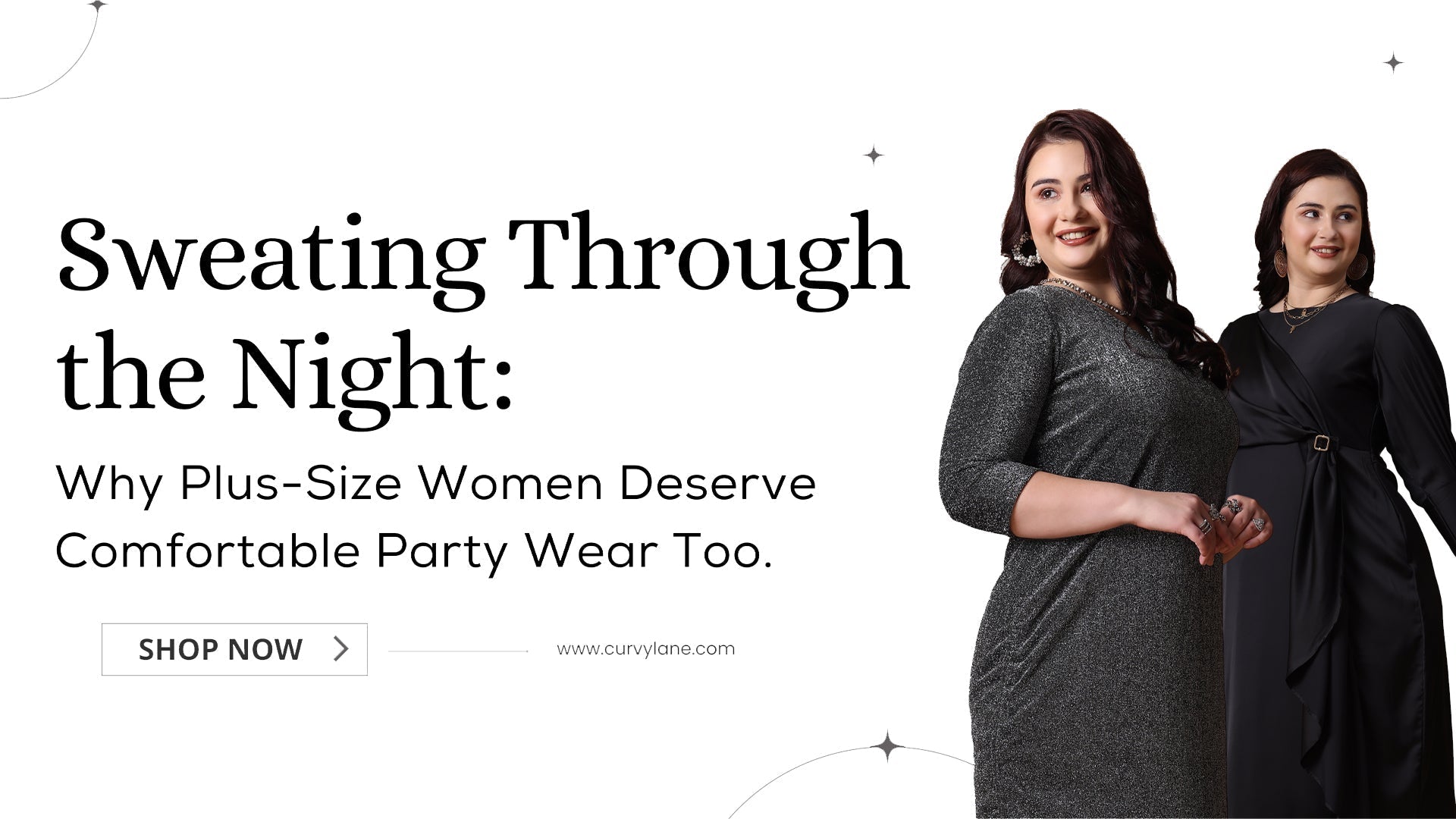 Sweating Through the Night: Why Plus-Size Women Deserve Comfortable Party Wear Too