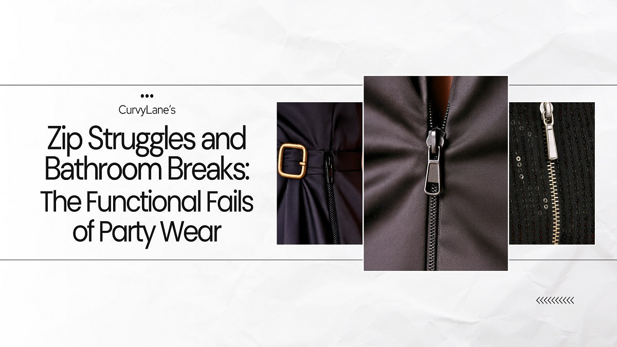 Zip Struggles and Bathroom Breaks: The Functional Fails of Party Wear
