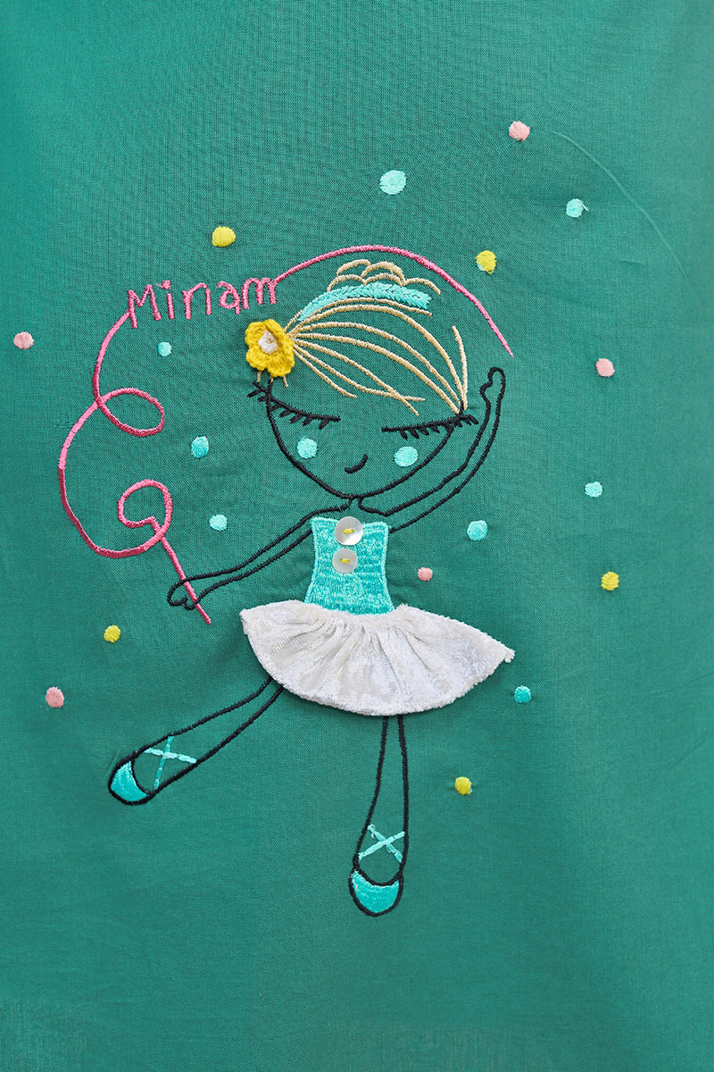 Teal Green Casual Summer Dress