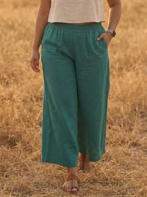 Green Stylish Palazzo for Women