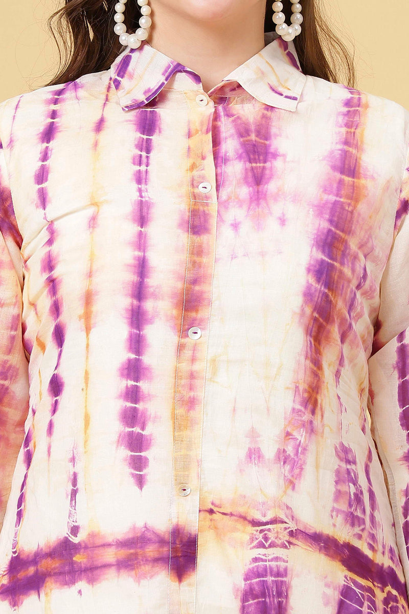 Curvy Lane Women Plus Size Tie and Dye Print Multicolor Adjustable Dress - Curvy Lane
