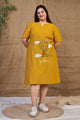 Mustard Yellow Casual Summer Dress