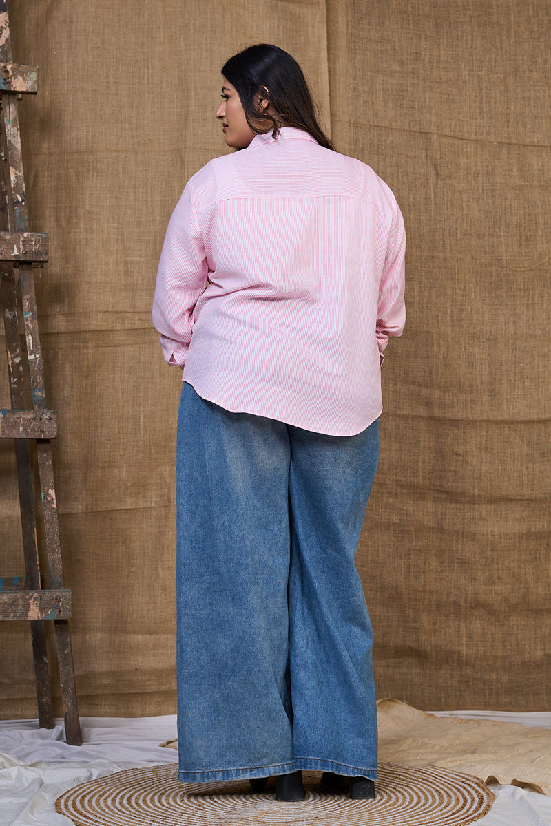 Pink Straight Shirt