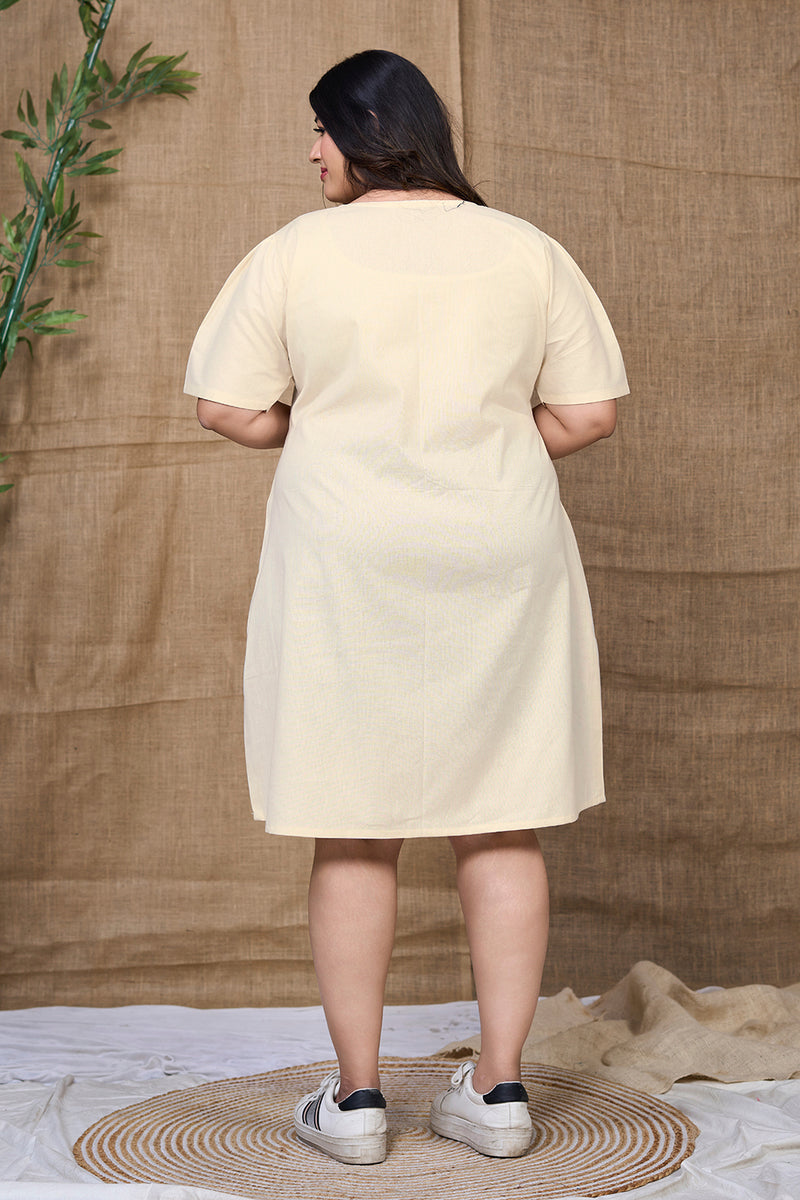 White_Cotton_Straight_Dress