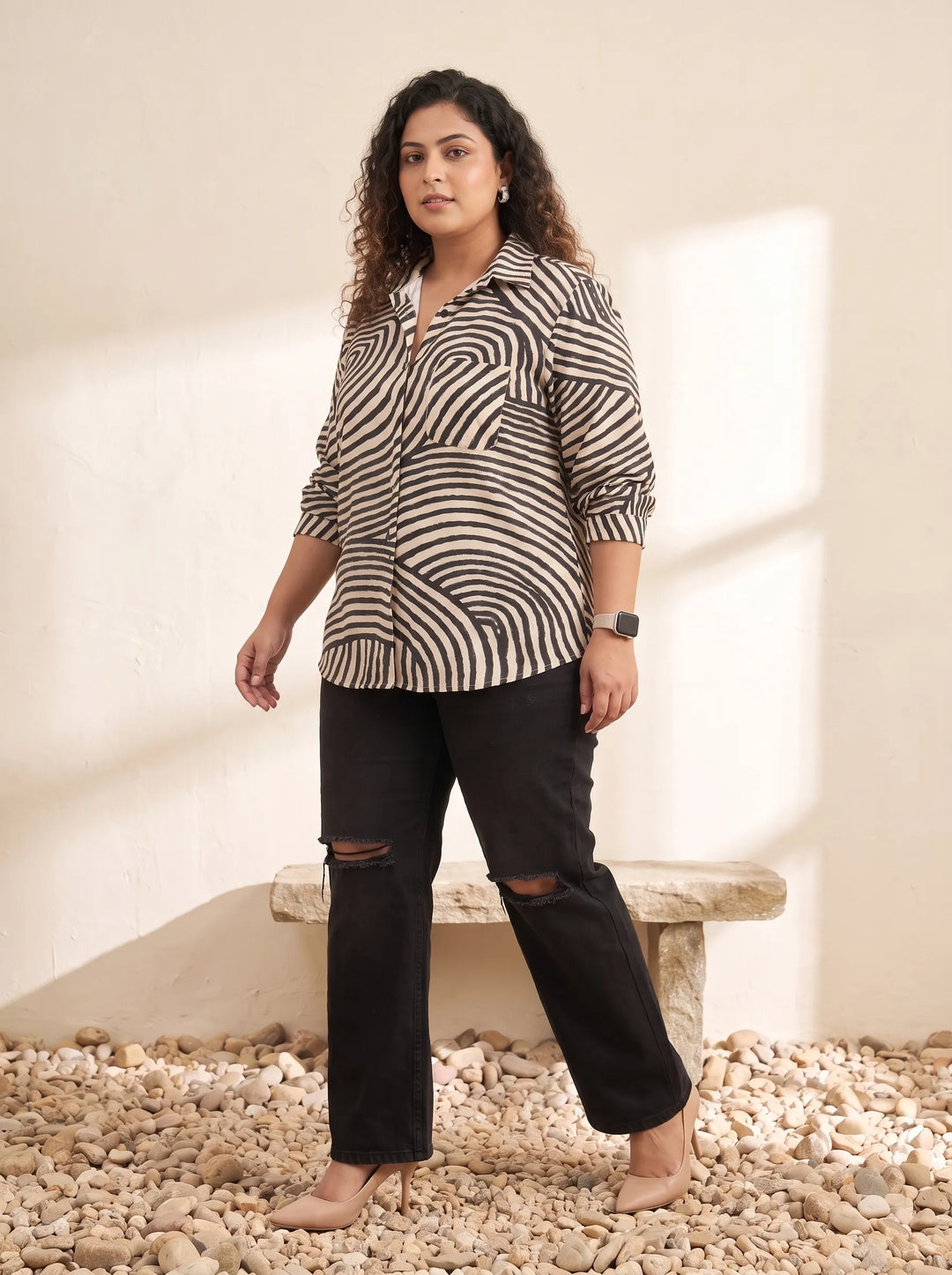 Zebra Print Shirt