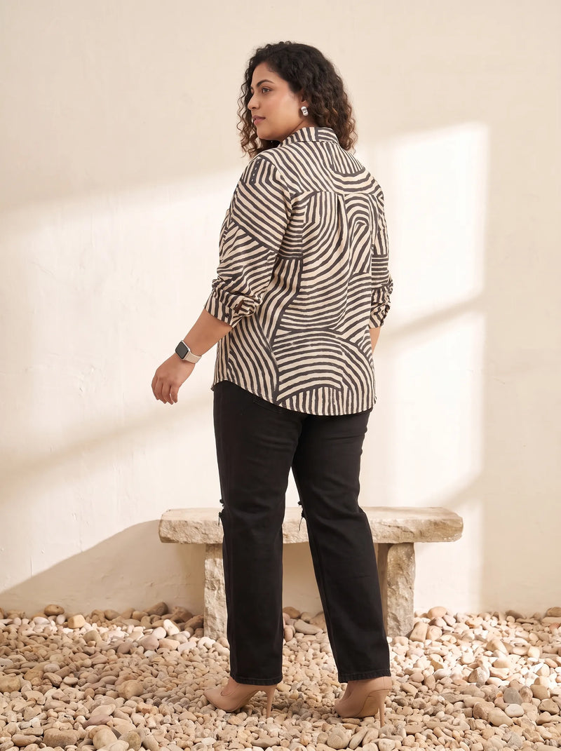 Zebra Print Shirt
