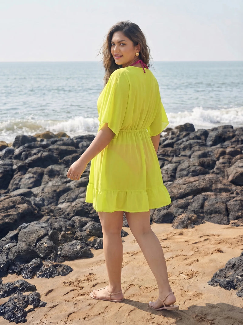 Beach Wear Kaftan Cover Up Dress