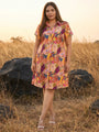 Versatile Multicolour Printed Summer Shirt Dress