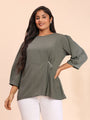 Stillgreen casual wear top with pearls